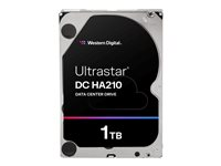 WD Ultrastar DC HA210 HUS722T1TALA604 - Harddisk - 1 TB - intern - 3.5" - SATA 6Gb/s - 7200 rpm - buffer: 128 MB 1W10001