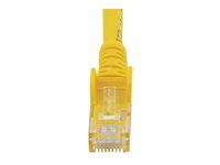 StarTech.com 10m CAT6 Ethernet Cable, 10 Gigabit Snagless RJ45 650MHz 100W PoE Patch Cord, CAT 6 10GbE UTP Network Cable w/Strain Relief, Yellow, Wiring is UL Certified/TIA - Category 6 - 24AWG (N6PATC10MYL) - Koblingskabel - RJ-45 (hann) til RJ-45 (hann) - 10 m - CAT 6 - formstøpt, uten hindringer - gul N6PATC10MYL