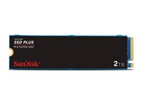 SanDisk SSD PLUS - SSD - 2 TB - intern - M.2 2280 - PCIe 3.0 (NVMe) SDSSDA3N-2T00-G26