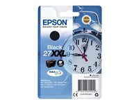 Epson 27XXL - 34.1 ml - XL - svart - original - blister - blekkpatron - for WorkForce WF-3620, WF-3640, WF-7110, WF-7210, WF-7610, WF-7620, WF-7710, WF-7715, WF-7720 C13T27914012