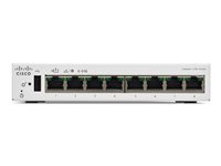 Cisco Catalyst 1200-8T-D - Switch - gigabit ethernet - L3 - smart - 8 x 10/100/1000 - stasjonær - PoE (67 W) C1200-8T-D