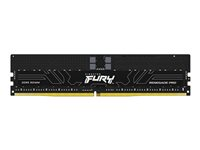 Kingston FURY Renegade Pro - DDR5 - modul - 32 GB - DIMM 288-pin - 5600 MHz / PC5-44800 - CL36 - 1.25 V - registrert - on-die ECC - svart KF556R36RB-32