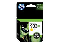 HP 933XL - Høy ytelse - gul - original - blekkpatron - for Officejet 6100, 6600 H711a, 6700, 7110, 7510, 7610, 7612 CN056AE#BGY