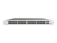 Cisco Meraki Cloud Managed MS120-48 - Switch - Styrt - 48 x 10/100/1000 + 4 x Gigabit SFP - rackmonterbar, stasjonær MS120-48-HW