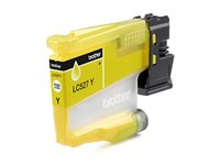 Brother LC527Y - Gul - original - pillow pack - blekkpatron - for Brother MFC-J4350DW, MFC-J4550DW LC527Y