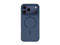 Belkin SheerForce Grip Series - Baksidedeksel for mobiltelefon - MagSafe-samsvar - laget av resirkulerte materialer - marineblå - for Apple iPhone 17 Pro Max MSA036HQNY