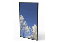 HI-ND - Monteringskomponent (frontdeksel) - for flatpanel - svart - skjermstørrelse: 49" - kiosk FC4925-0101-02