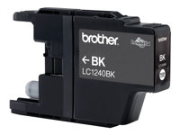 Brother LC1240BK - Svart - original - blekkpatron - for Brother DCP-J525, J725, J925, MFC-J5910, J625, J6510, J6710, J6910, J825 LC1240BK
