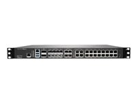 SonicWall NSsp 11700 - Essential Edition - sikkerhetsapparat - 40 Gigabit LAN, 100 Gigabit Ethernet, 5 GigE, 2.5 GigE, 25 Gigabit LAN - 1U - SonicWALL Secure Upgrade Plus Program (5-årsalternativ) - rackmonterbar 02-SSC-3914