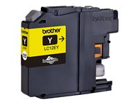 Brother LC12EY - XL Capacity - gul - original - blekkpatron - for Brother MFC-J6925DW LC12EY