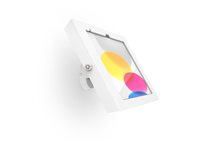 Compulocks Apex Bow - Innhegning - tipping - for nettbrett - aluminium - hvit - veggmonterbar - for Apple 10.9-inch iPad (10. generasjon); iPad (A16) 505W209APXW
