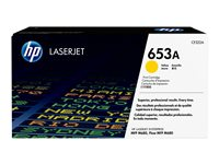 HP 653A - Gul - original - LaserJet - tonerpatron (CF322A) - for Color LaserJet Enterprise MFP M680; LaserJet Enterprise Flow MFP M680 CF322A
