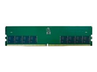 QNAP - T0 version - DDR5 - modul - 32 GB - DIMM 288-pin - 4800 MHz / PC5-38400 - ikke-bufret RAM-32GDR5T0-UD-4800