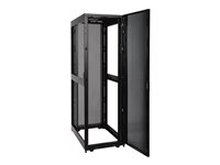 Eaton Tripp Lite Series 42U Rack Enclosure Server Cabinet Knock-Down w/ Doors & Sides - Rack skap - svart - 42U - 19" SR42UBKD