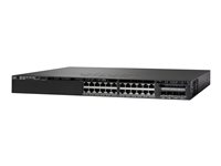 Cisco Catalyst 3650-24TD-L - Switch - Styrt - 24 x 10/100/1000 + 2 x 10 Gigabit SFP+ - stasjonær, rackmonterbar WS-C3650-24TD-L