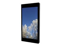 HI-ND - Monteringssett (hylster) - portrett - for flatpanel - svart - skjermstørrelse: 55" - veggmonterbar - for Samsung QM55B-T WC5512T-5001-02