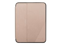 Targus Click-In - Lommebok for nettbrett - polykarbonat - rosagull - 8.3" - for Apple iPad mini (6. generasjon) THZ91208GL