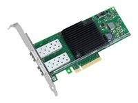 FUJITSU PLAN EP Intel X710-DA2 - Nettverksadapter - PCIe 3.0 x8 lav profil - 10Gb Ethernet SFP+ x 2 - for PRIMERGY CX2550 M5, CX2560 M5, RX2520 M5, RX2530 M5, RX2530 M6, RX2540 M6, TX2550 M5 S26361-F3640-L502