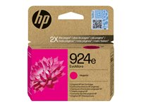 HP 924e EvoMore - Magenta - original - blekkpatron - for Officejet Pro 8130e 4K0U8NE#CE1
