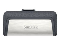 SanDisk Ultra Dual - USB-flashstasjon - 32 GB - USB 3.1 / USB-C SDDDC2-032G-G46