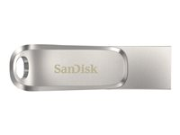 SanDisk Ultra Dual Drive Luxe - USB-flashstasjon - 1 TB - USB 3.1 Gen 1 / USB-C SDDDC4-1T00-G46