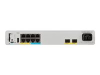 Cisco Catalyst 9200CX - Network Essentials - switch - kompakt - L3 - Styrt - 4 x 10/100/1000 (UPOE) + 4 x 100/1000/2.5/5/10G (UPOE) + 2 x 10 Gigabit SFP+ (opplenke) - rackmonterbar - UPOE (240 W) C9200CX-8UXG-2XH-E