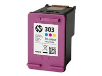 HP 303 - 4 ml - farge (cyan, magenta, gul) - original - blekkpatron - for ENVY Photo 62XX, Photo 71XX, Photo 78XX; ENVY Inspire 72XX, 79XX T6N01AE#UUQ
