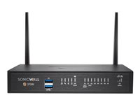 SonicWall TZ370W - Advanced Edition - sikkerhetsapparat - med 1-års TotalSecure - 1GbE - Wi-Fi 5 - 2.4 GHz, 5 GHz - skrivebord 02-SSC-6830