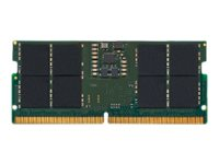 Kingston - DDR5 - sett - 32 GB: 2 x 16 GB - SO DIMM 262-pin - 5200 MHz / PC5-41600 - CL42 - 1.1 V - ikke-bufret - ikke-ECC KCP552SS8K2-32