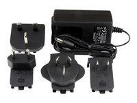StarTech.com Universal Replacement Power Adapter - DC 5 Volts, 3 Amps Power Adapter (SVA5M3NEUA) - Strømadapter - AC 100-240 V - for P/N: HD2VID2, ST121HD20FXA, ST121HD20L, ST121WHDLR, USB2G4LEXT2NA, VID2HDCON2, VID2VGATV3 SVA5M3NEUA