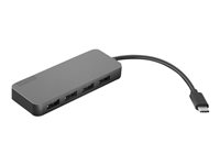 Lenovo USB-C to 4 Port USB-A Hub - Hub - 4 x SuperSpeed USB 3.0 + 1 x USB-C - stasjonær GX90X21431