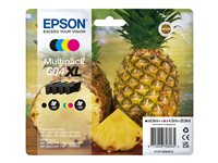 Epson 604XL Multipack - 4-pack - XL - svart, cyan, magenta, gul - original - blister - blekkpatron - for EPL 4200; Stylus Photo 2200; WorkForce WF-2950DWF C13T10H64010