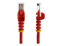 StarTech.com 5m Red Cat5e / Cat 5 Snagless Ethernet Patch Cable 5 m - Nettverkskabel - RJ-45 (hann) til RJ-45 (hann) - 5 m - UTP - CAT 5e - uten hindringer, flertrådet - rød 45PAT5MRD