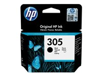 HP 305 - 2 ml - svart - original - blekkpatron - for Deskjet 23XX, 27XX, 28XX, 41XX, 42XX; DeskJet Plus 41XX; ENVY 60XX, 64XX; ENVY Pro 64XX 3YM61AE#301
