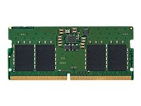 Kingston - DDR5 - modul - 8 GB - SO DIMM 262-pin - 5600 MHz / PC5-44800 - CL46 - 1.1 V - ikke-bufret - ECC KCP556SS6-8