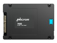 Micron 7450 PRO - SSD - 1.92 TB - intern - 2.5" - U.3 PCIe 4.0 (NVMe) MTFDKCC1T9TFR-1BC1ZABYYR