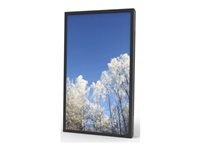 HI-ND - Innhegning - landskap/portrett - for flatpanel - utendørs, deksel, for Samsung - låsbar - svart - skjermstørrelse: 46" - veggmonterbar OW4616-1001-02
