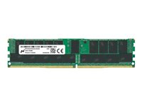 Micron - DDR4 - modul - 32 GB - DIMM 288-pin - 3200 MHz / PC4-25600 - CL22 - 1.2 V - registrert - ECC MTA18ASF4G72PZ-3G2R