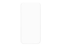 OtterBox Premium - Skjermbeskyttelse for mobiltelefon - antimicrobial, for screen machine - glass - blank - for Apple iPhone 15 Plus 77-93956