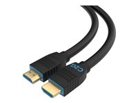C2G 20ft (6.1m) C2G Performance Series Ultra Flexible High Speed HDMI Cable - 4k 60Hz In-Wall, CMG FT4 Rated - High Speed - HDMI-kabel med Ethernet - HDMI hann til HDMI hann - 6.1 m - svart - 4 K 60 Hz (4096 x 2160) støtte, toretnings C2G10401