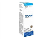 Epson T6732 - 70 ml - cyan - original - blekkrefill - for Epson L1800, L800, L805, L810, L850; EcoTank L1800 C13T67324A