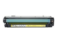 HP 650A - Gul - original - LaserJet - tonerpatron (CE272A) - for Color LaserJet Enterprise CP5520, CP5525, M750 CE272A
