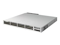 Cisco Catalyst 9300L - Network Advantage - switch - L3 - 48 x 10/100/1000 + 4 x 10 Gigabit SFP+ (opplenke) - rackmonterbar C9300L-48T-4X-A
