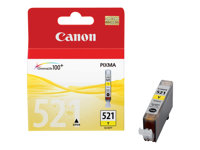 Canon CLI-521Y - 9 ml - gul - original - blekkbeholder - for PIXMA iP3600, iP4700, MP540, MP550, MP560, MP620, MP630, MP640, MP980, MP990, MX860, MX870 2936B001