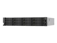 QNAP TS-H1277AXU-RP - NAS-server - 12 brønner - kan monteres i rack - SATA 6Gb/s - RAID RAID 0, 1, 5, 6, 10, 50, 60, JBOD - RAM 32 GB - 2.5 Gigabit Ethernet / 10 Gigabit Ethernet - iSCSI støtte - 2U TS-H1277AXU-RP-R7-32G