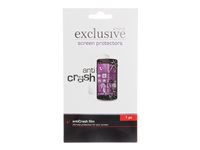 Insmat AntiCrash - Skjermbeskyttelse for mobiltelefon - film - gjennomsiktig - for Samsung Galaxy S20 FE, S20 FE 5G 861-1219