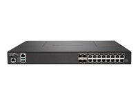SonicWall NSa 2650 TotalSecure - Sikkerhetsapparat - med 1 year SonicWALL Advanced Gateway Security Suite - 1GbE, 2.5GbE - 1U - rackmonterbar 01-SSC-1988