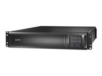 APC Smart-UPS X 2200 Rack/Tower LCD - UPS (rackmonterbar/ekstern) - AC 208/240 V - 1980 watt - 2200 VA - enkeltfase - Ethernet 10/100, RS-232, USB - utgangskontakter: 11 - 2U - svart - APC Take-Back - med APC UPS Network Management Card SMX2200R2HVNC