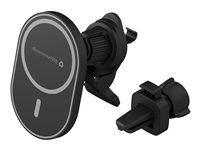 dbramante1928 re-charge - Trådløs ladeholder for bil - 15 watt - svart CCMASABL7175