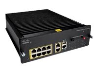Cisco Catalyst Digital Building - Switch - Styrt - 8 x 10/100 + 2 x 10/100/1000 (opplink) - rackmonterbar - PoE+ (240 W) CDB-8P